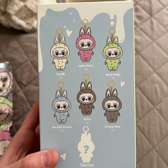 Sesame Bean Labubu Exciting Macaron Vinyl Face Toy 
Authentic - Picture 10 of 15